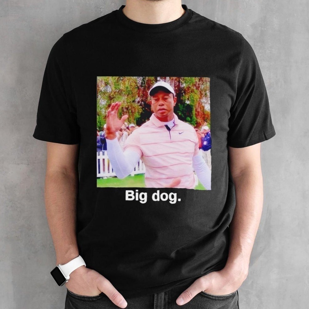 Tiger Woods Big Dog Tee Shirt
